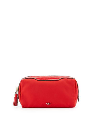 Girlie Stuff Nylon Washbag, Red | Neiman Marcus