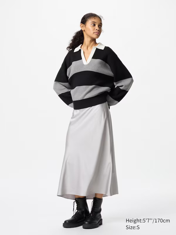 Satin Skirt | UNIQLO (UK)