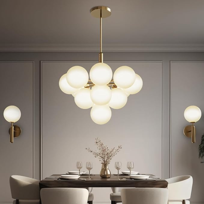 𝗠𝗢𝗗 𝗟𝗜𝗚𝗛𝗧𝗜𝗡𝗚 Angelica | Modern Chandelier, Globe Sputnik Chandel... | Amazon (US)