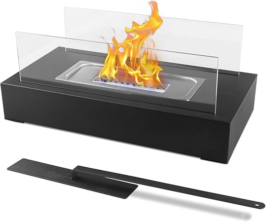 Tabletop Fire Pit for Halloween Christmas Decorations, Indoor Table Top Firepit Outdoor Tabletop ... | Amazon (US)