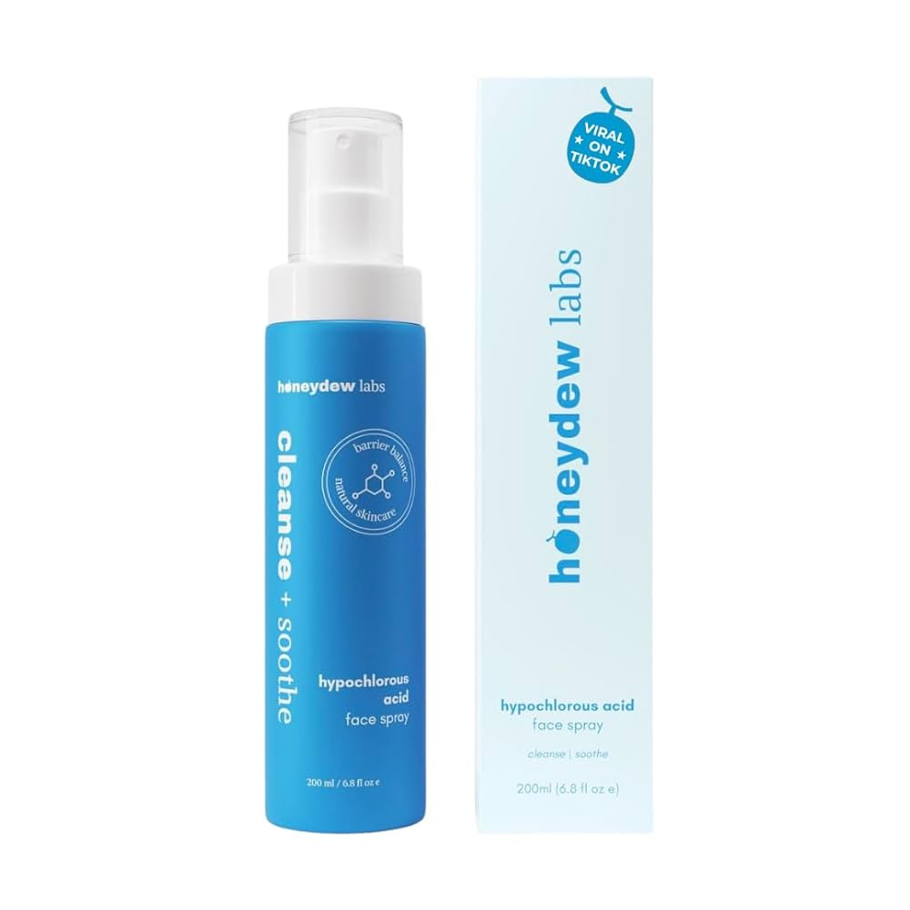 Hypochlorous Acid Spray – HOCl Face & Skin Mist for Acne, Eczema & Irritation – Multi-Purpose... | Amazon (US)