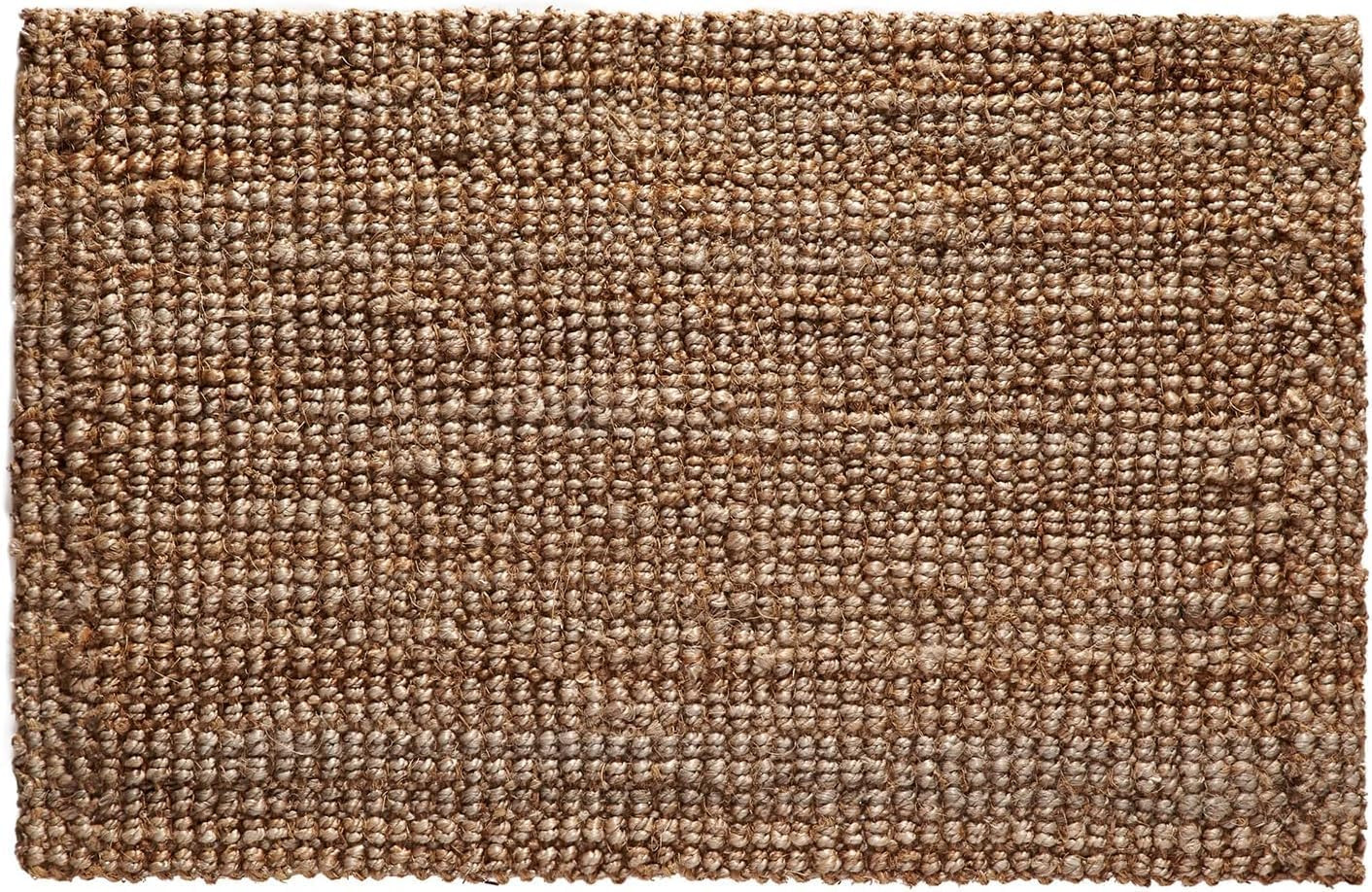 IRONGATE Jute Handspun Area Rug - Premium Jute Handwoven Reversible Chunky Textured Tan Beige Neu... | Amazon (US)