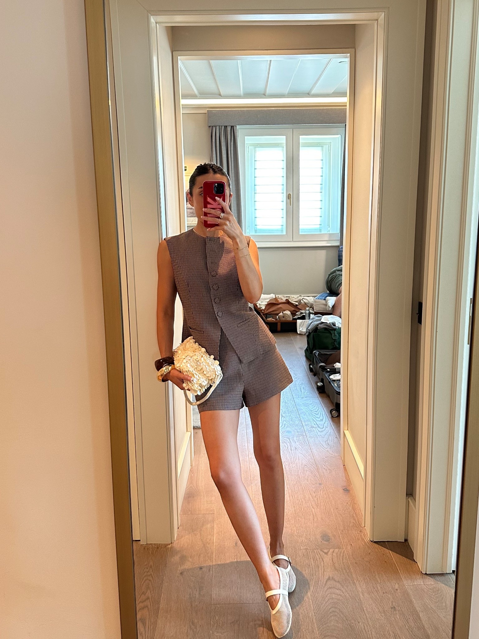 Love this set!! Wearing XS in top and bottom. Bag is old Zara.

#LTKShoeCrush #LTKFindsUnder100 #LTKStyleTip