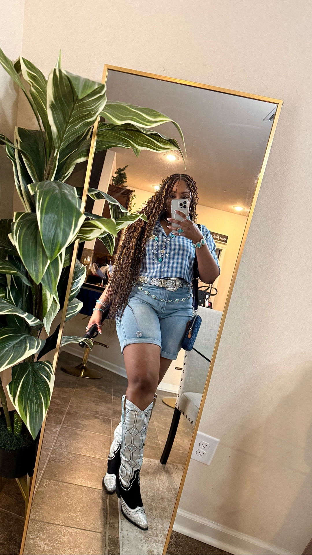 Celebrating my grandfather’s 80th Western Theme Birthday Party🐎🤠

#westerntheme #cowgirlboots #birthdayparty #outfitinspo 

📲Follow @chinnesee (IG & TikTok) @chinnesee sanders (Facebook) for more affordable beauty & lifestyle favorites. 

#LTKootd #LTKFestival