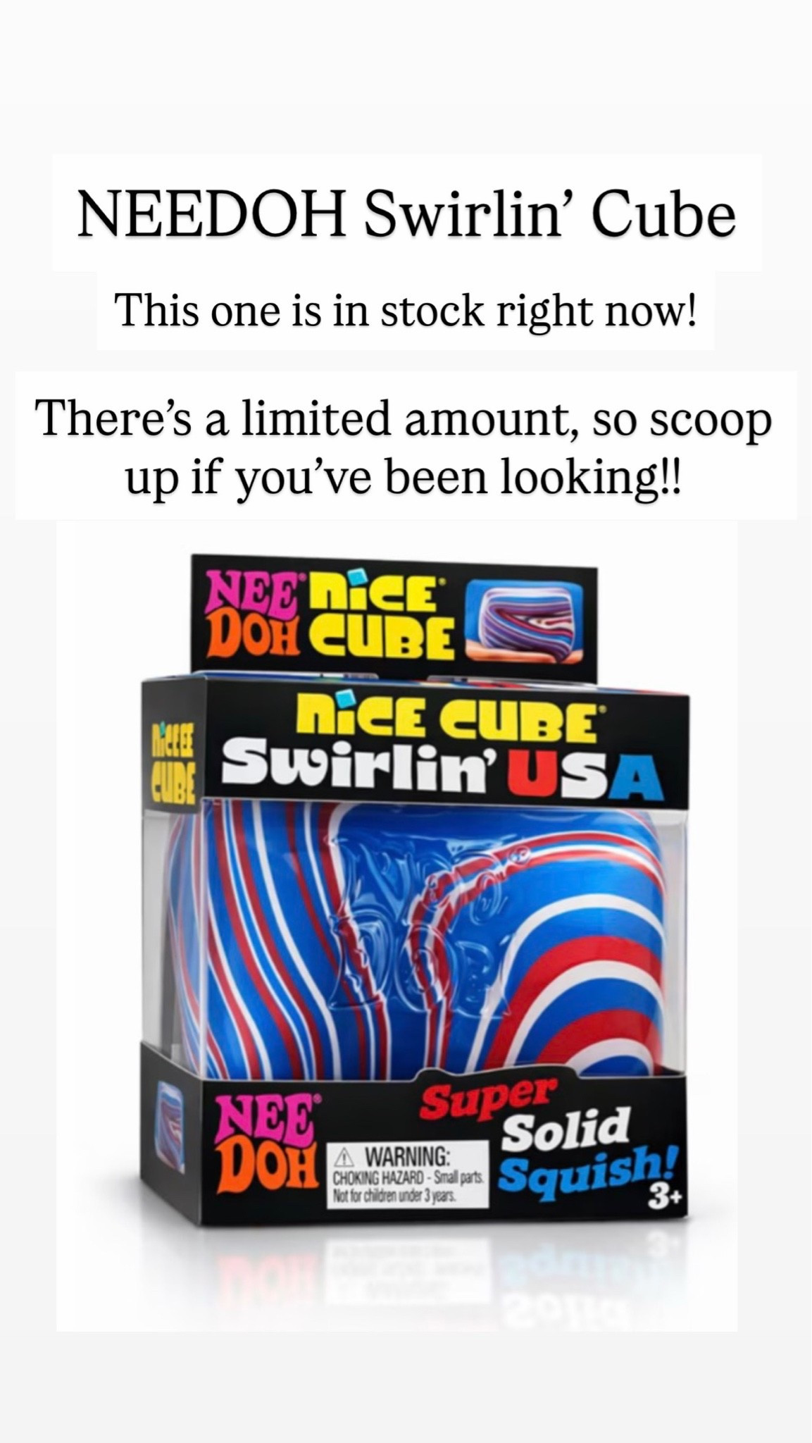 NEEDOH Swirlin’ Cube

#LTKKids