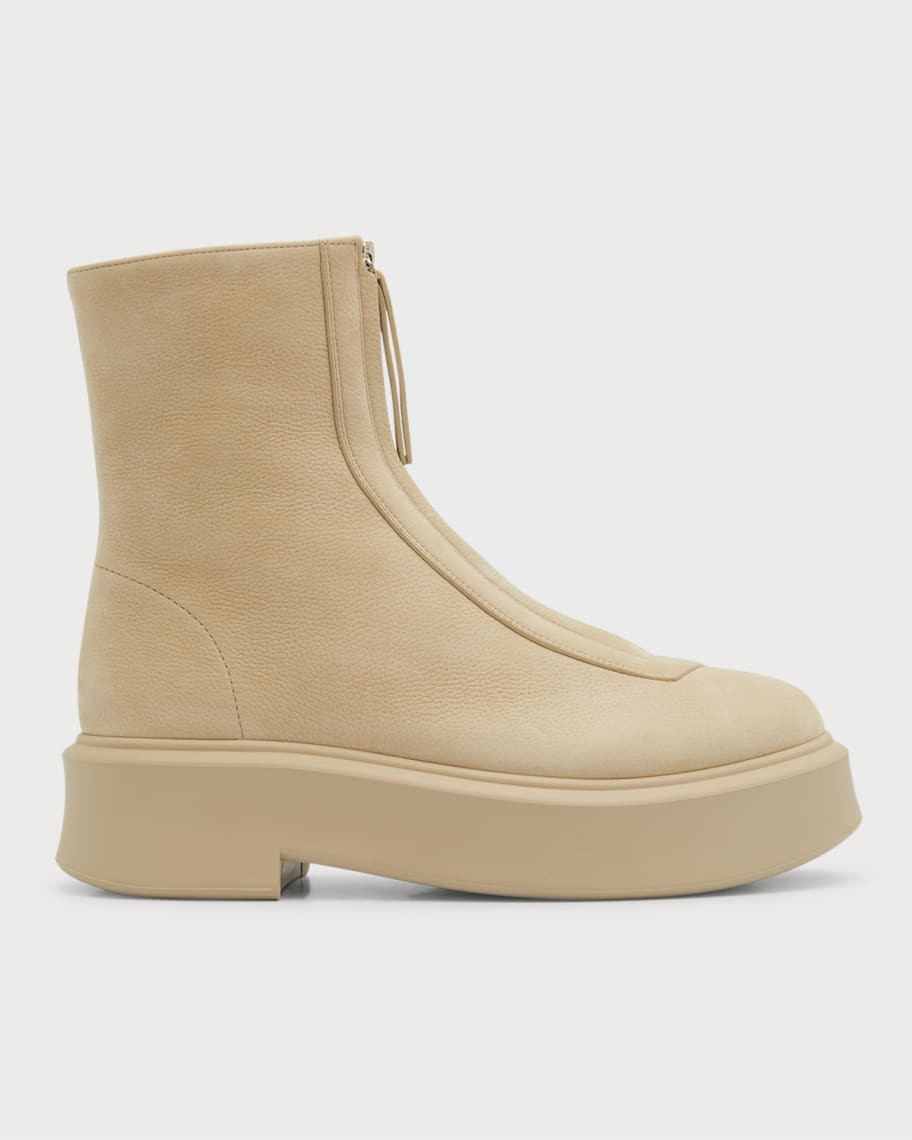 THE ROW Zipped Boot I | Neiman Marcus