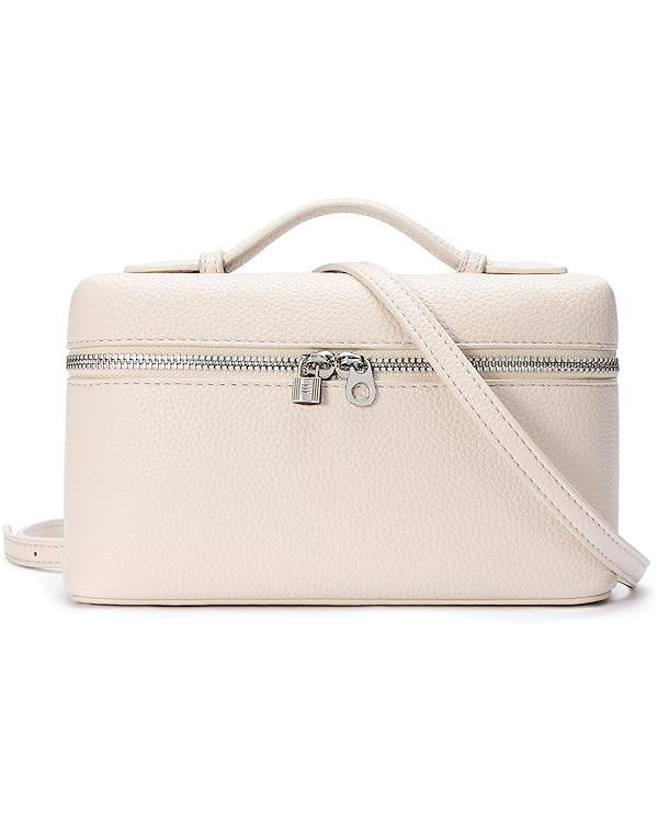 KALIDI Crossbody Bag for Women Small Top-Handle Pouch Designer Shoulder Handbag Quiet Luxury Leat... | Amazon (US)