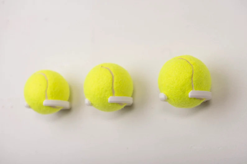Tennis Ball Wall Holder pack of 3 - Etsy | Etsy (US)