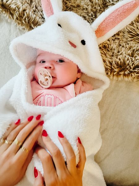 Some of our favorite recent baby purchases for blake. Her bunny blanket is currently on sale and would be the perfect addition to any kids Easter basket!

#easter #bunny #baby #newborn #toddler #kids

#LTKkids #LTKbaby #LTKsalealert