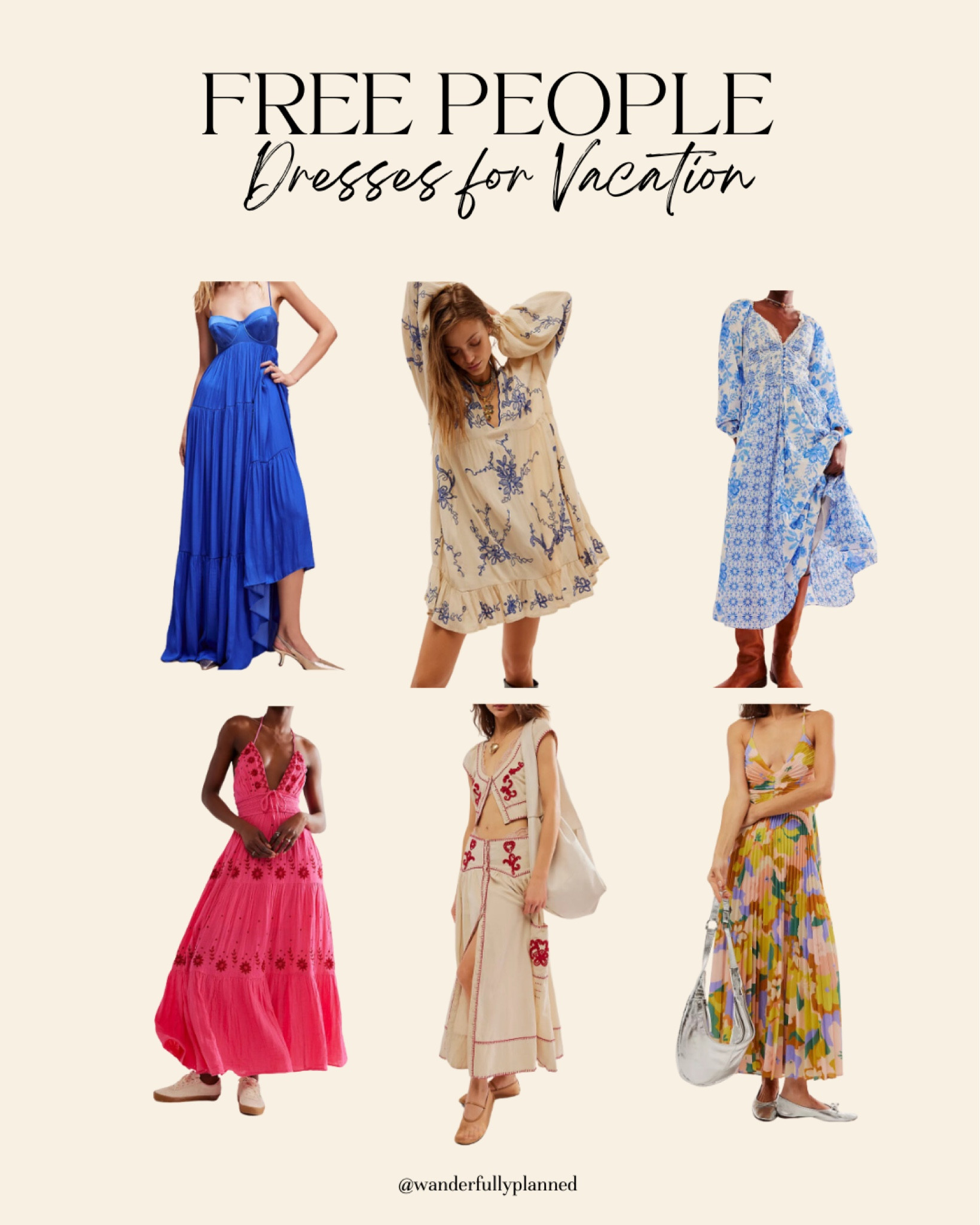 Free people dresses for vacation 💙#freepople #dressesforvacation

#LTKfindsunder100