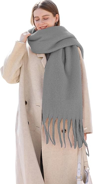Wander Agio Winter Warm Scarf Long Pashmina Extra Large Shawls and Wraps for Women Large Blanket ... | Amazon (US)