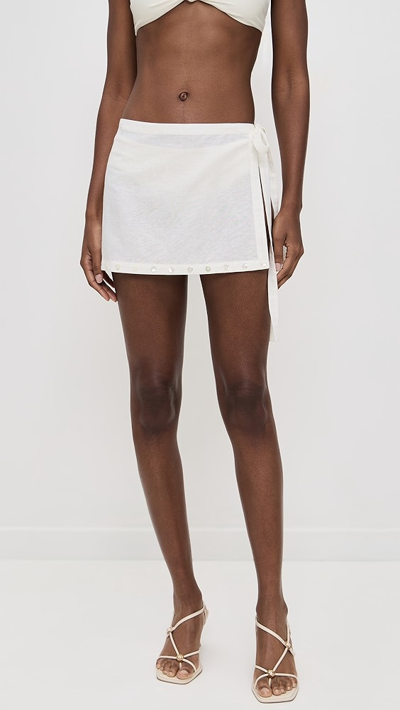 Zandra Linen Skirt | Shopbop