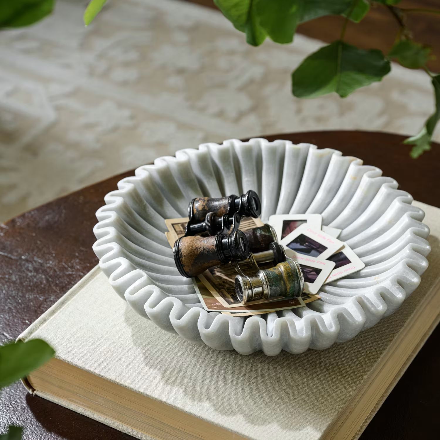 Fluted Marble Bowl | Magnolia