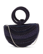 3d Half Moon Beaded Bag | Marshalls