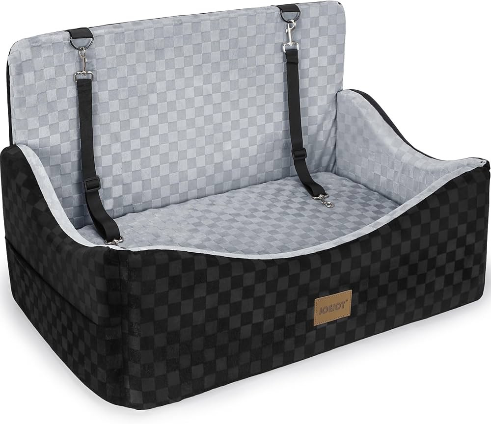 JOEJOY Large Dog Car Seat, Memory Foam Dog Booster Seat with Thick Cushion, Washable Pet Booster ... | Amazon (UK)