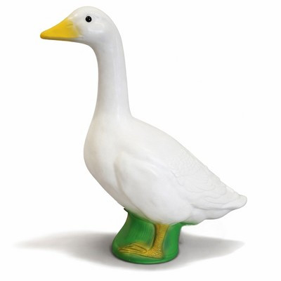 Union Products Goose Outdoor Lawn and Garden Statue, 23" Tall Animal Figurine for Patio, Balcony, or Front Porch Decor, White | Target