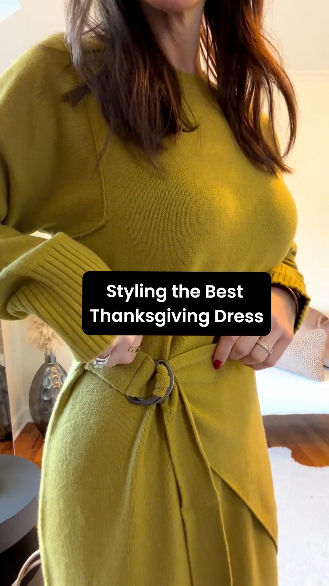 I did my true size small in this dress and in comes in petite and a camel color, too! The flap is perfect for stomach coverage and it can be styled so many different ways  

#LTKStyleTip #LTKOver40 #LTKHoliday