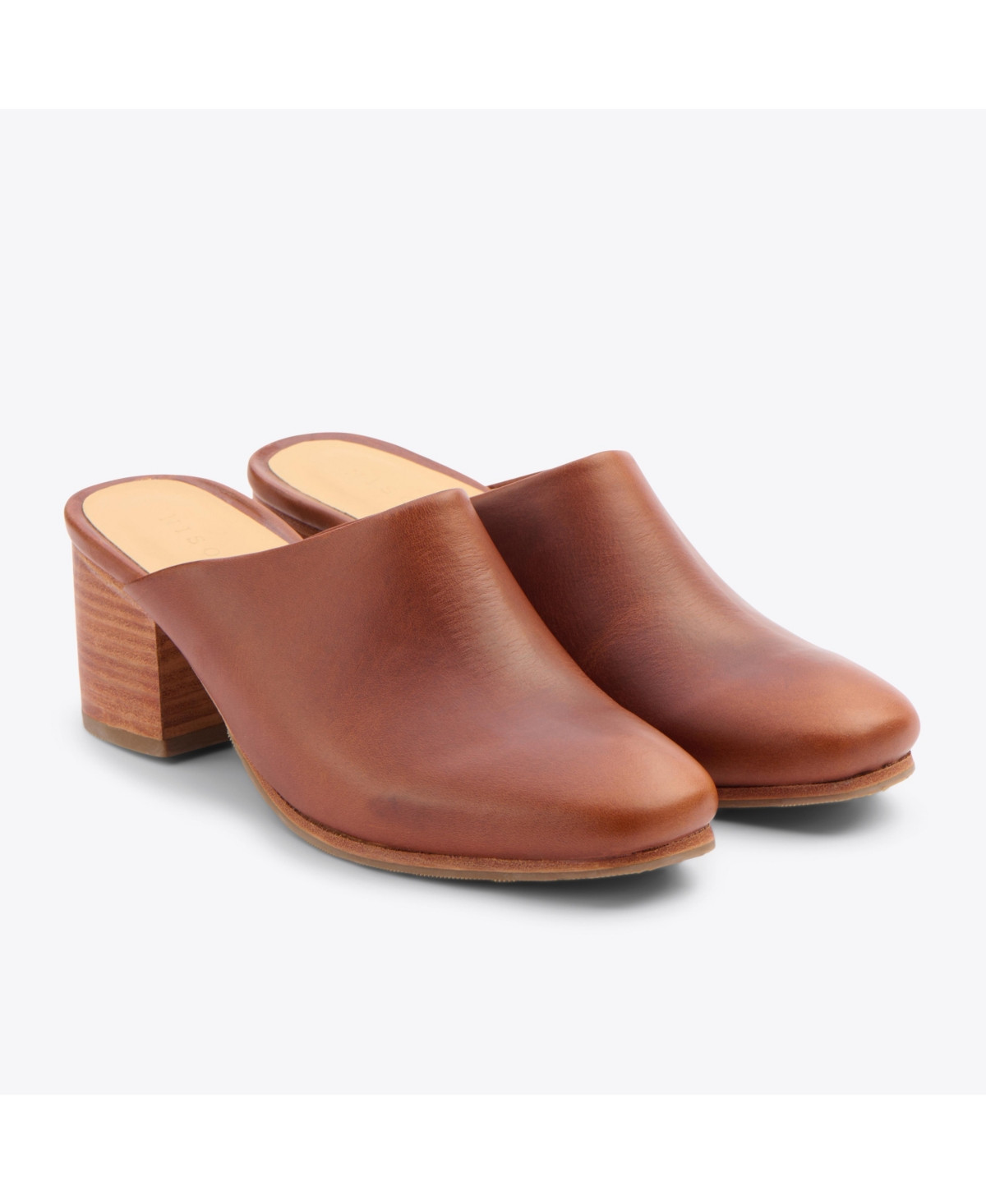 Nisolo Women's All-Day Heeled Mule - Brandy | Macy's