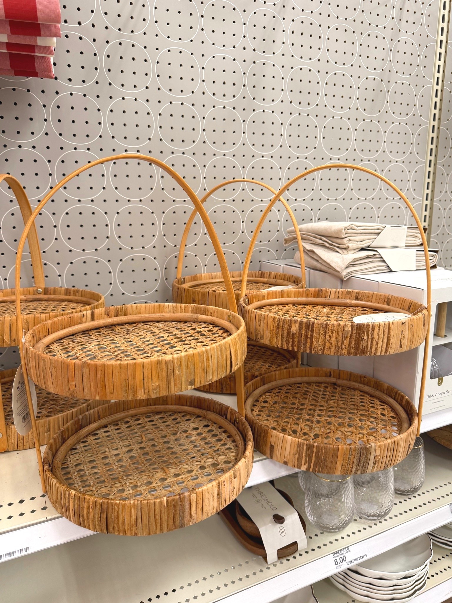 Target Home - 11" Rattan Cane Serving Tiered Stand - Threshold
@Target #target #targethome #theeshold #rattanstand #hostingideas #newattarget

#LTKHome