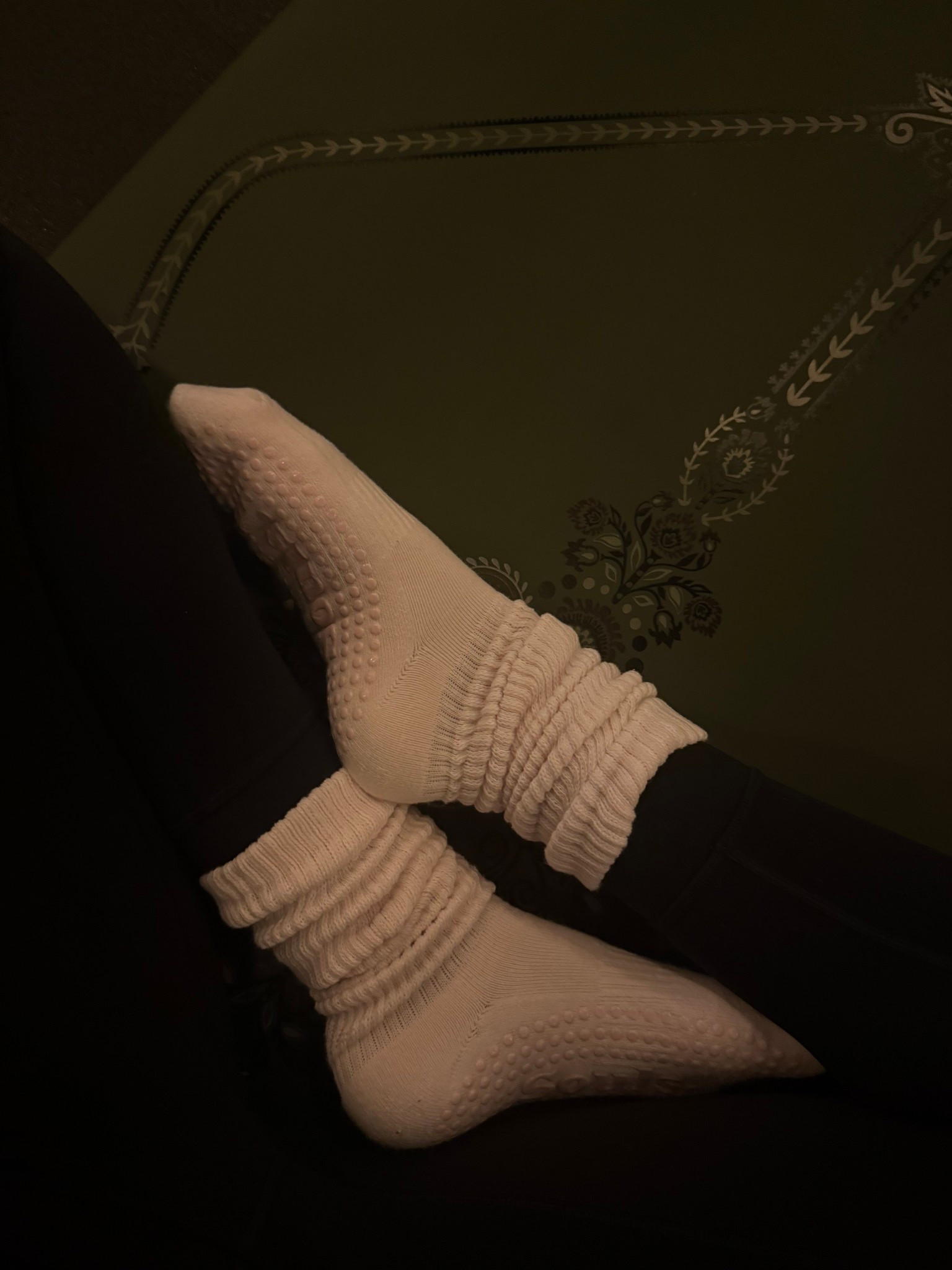 the cutest scrunchy grip socks  

#LTKfitnessgoals #LTKActive #LTKselfcare