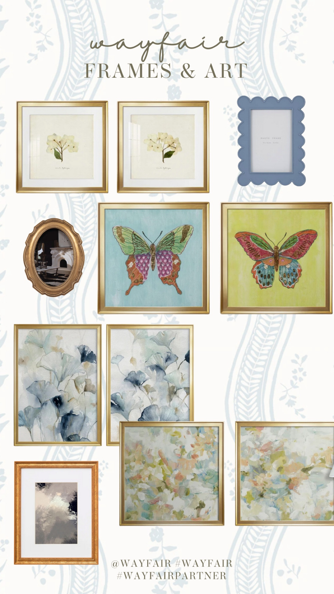 Sourced the best framed art and frames for you @wayfair 😃 #wayfair #wayfairpartner