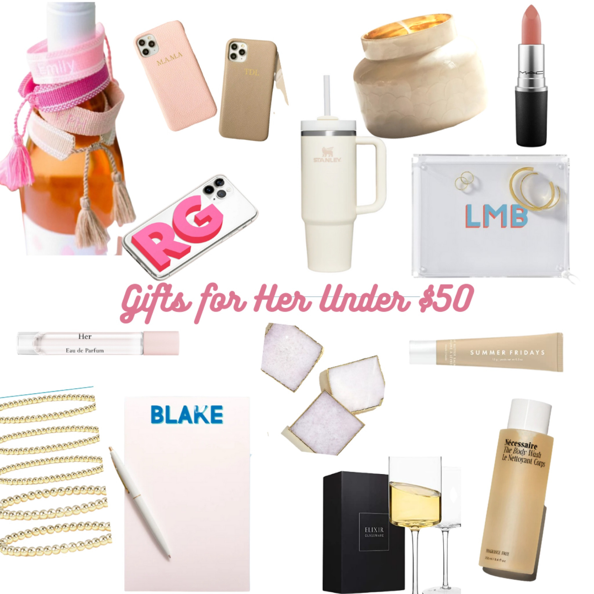 Gifts for her under $50!! 

#LTKunder50 #LTKHoliday #LTKGiftGuide