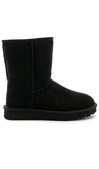 Classic Short II Shearling Boot in Black | Revolve Clothing (Global)