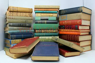 Lot of 10 Vintage Old Rare Antique Hardcover Books - Mixed Color - Random | eBay US