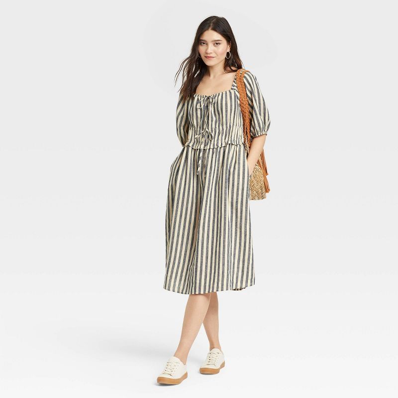 Women's Puff Short Sleeve Dress - Universal Thread™ | Target