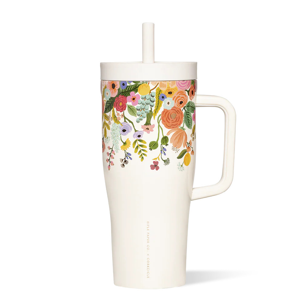 Rifle Paper Co. Leakproof Cruiser - Garden Party / 22oz | Corkcicle