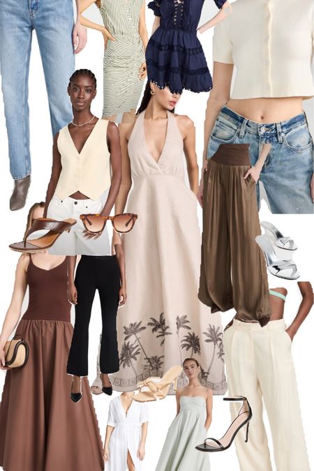 Last Chance to shop the Shopbop 20% off Spring Sale! 

How chic are all of these spring must haves? From black work pants, beige pants, brown pants, denim, brown dress, spring dresses, beige vest, blue dress for spring, silver heels, beige heels, black heels. 

#LTKstyletip #LTKshoecrush #LTKsalealert