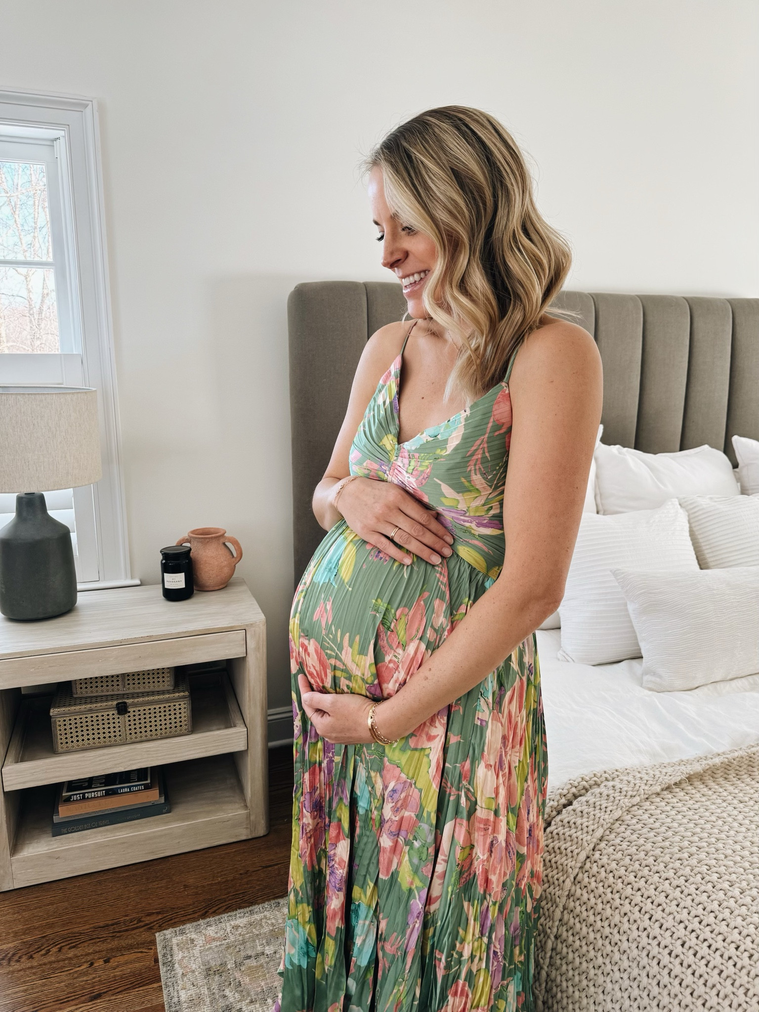 Spring Dress 🌸 non-maternity // size small // 2 colors // adjustable straps 

pregnancy style, Easter dress, summer dress, vacation dress, Baby shower dress, wedding guest dress 

#LTKSeasonal #LTKbump #LTKwedding