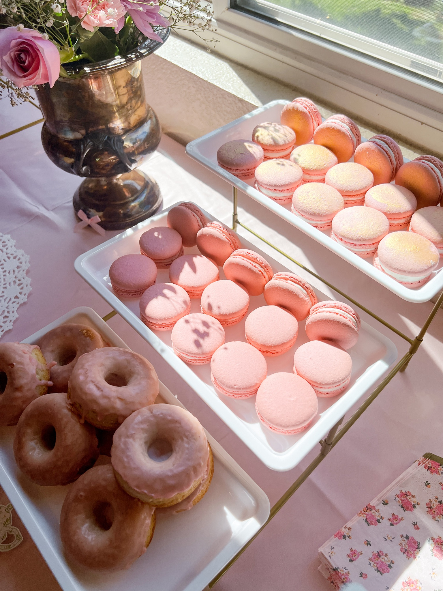 Setting the stage for the perfect dessert table with these 3-tier serving trays! 🍰🍩 Not only are they stylish, but they're also incredibly functional for keeping treats organized and looking elegant. Perfect for parties, baby showers, or any event! Shop the look to elevate your next gathering. ✨ #PartyDecor #BabyShowerInspo #LTKhome #LTKparty

#LTKParties #LTKSaleAlert
