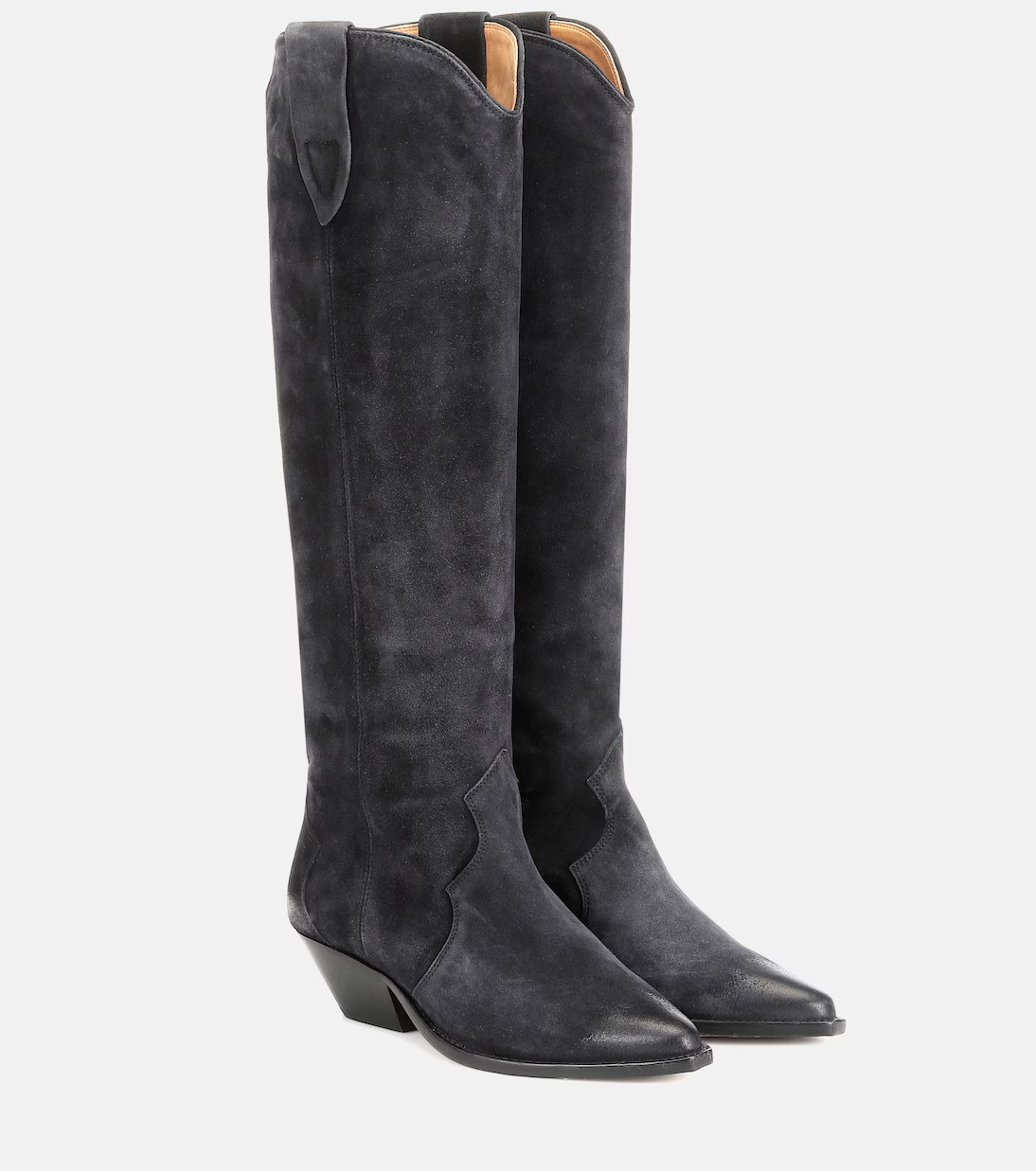 Denvee suede knee-high boots | Mytheresa (US/CA)