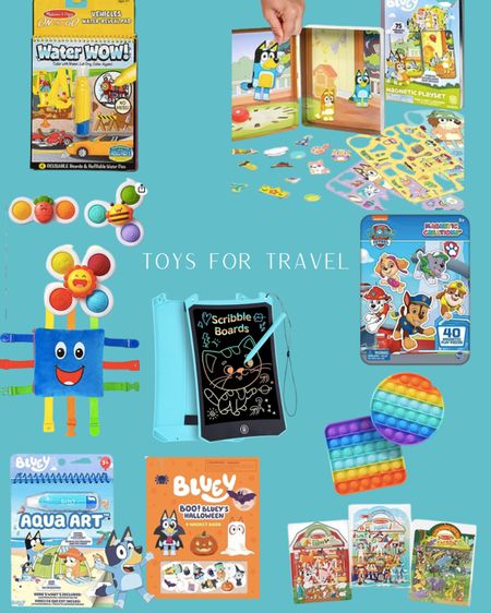 Toddler kids baby 
Toys for travel
Road-trip
Airplane 
Flight 
Spinner
Stickers
Bluey 
Amazon


#LTKfamily #LTKbaby #LTKkids