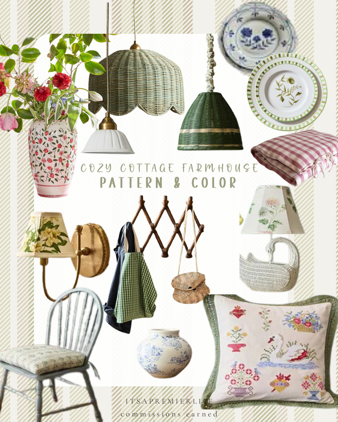 Colorful cozy cottage finds that add a charming heirloom feel to any space. 

 #LTKSeasonal #LTKHome