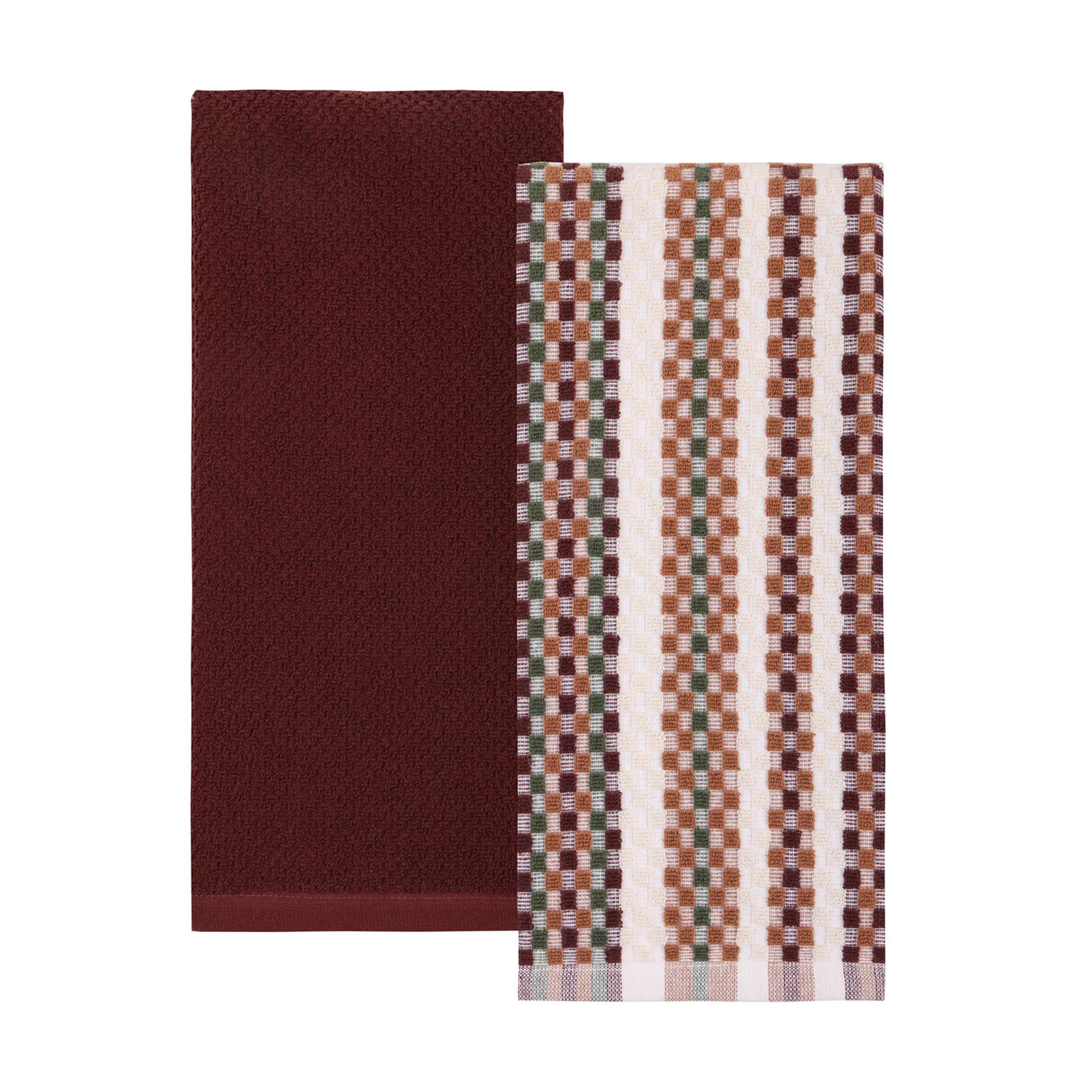 Mingle & Co. 2-Pack Carve Terry Kitchen Towel Set | Kohl's