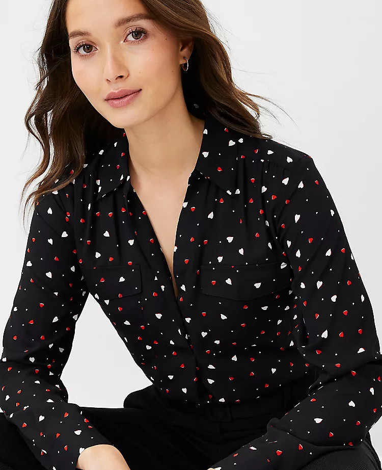 Heart Camp Shirt | Ann Taylor (US)