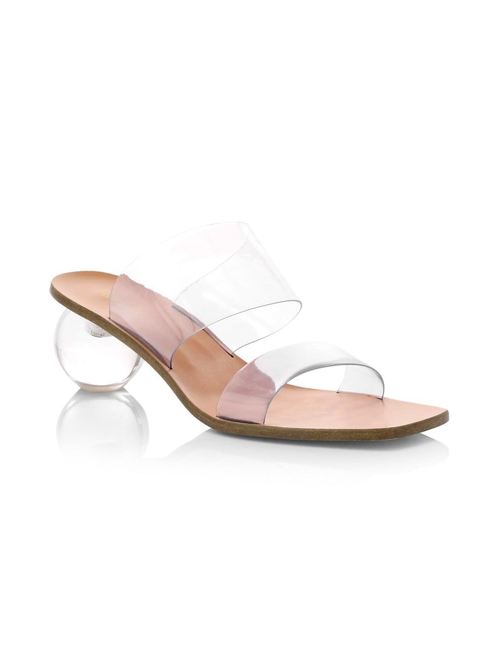 Cult Gaia Jila Bauble-Heel Vinyl Mules | Saks Fifth Avenue