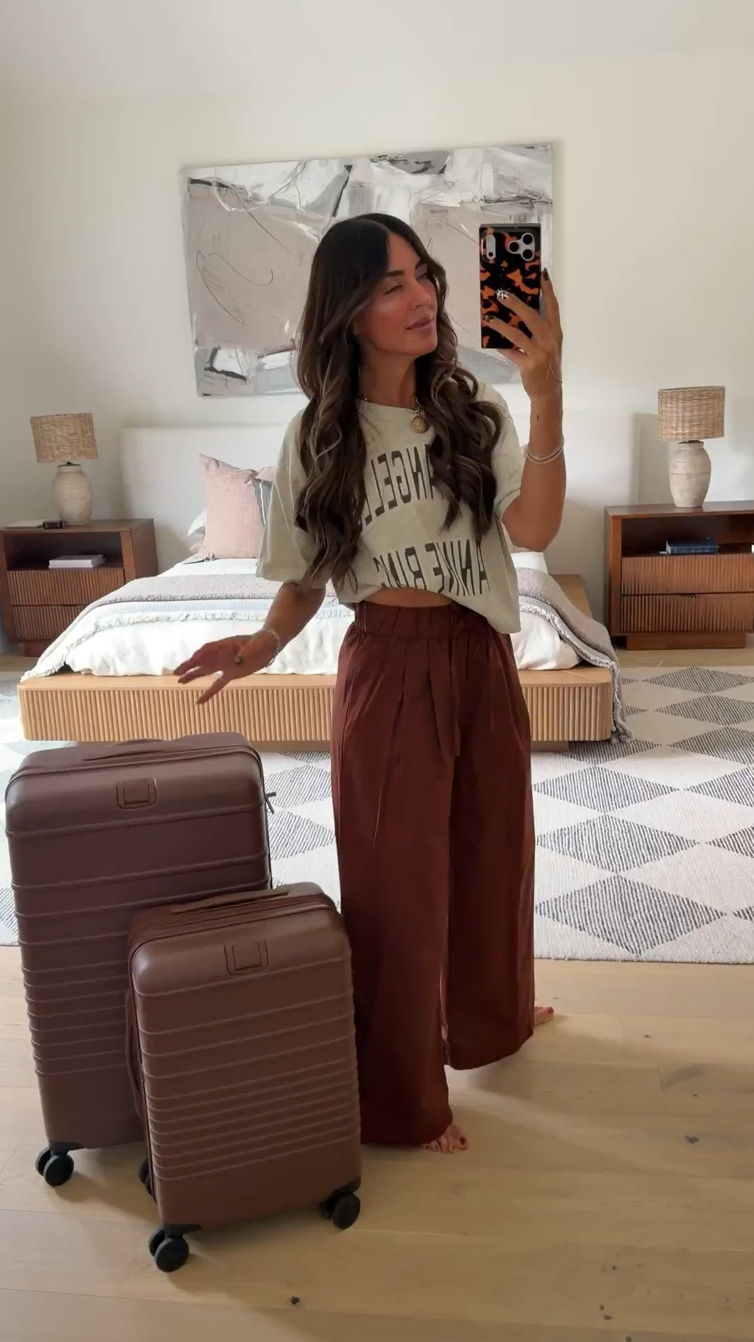 Brown wide leg pants - size S
Shirt - size S
Green pants - size M
Green jacket - size S
Bodysuit - size S

#LTKSaleAlert #LTKSeasonal #LTKTravel