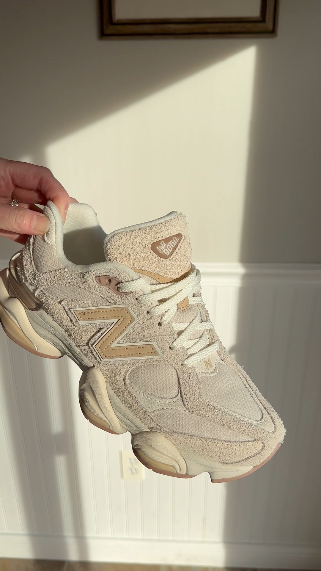 New Balance 9060 are so comfortable and so many cute colors available. I did my regular size 9.5. These are men’s so I do an 8 in men’s 

#LTKootd #LTKActive #LTKfitnessgoals