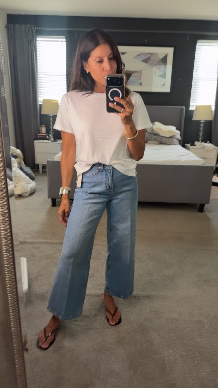 Ordered a few items from @Walmart 

Jeans size 2 
Tee shirt small - I sized up 
Shoes fit tts 

Casual outfit idea

#LTKPetite #LTKSeasonal #LTKOver40