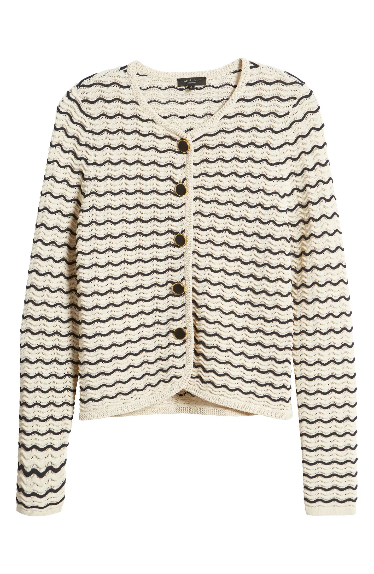 Elisa Stripe Cardigan | Nordstrom