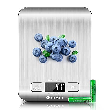 Etekcity Food Kitchen Scale, Digital Grams and Ounces for Weight Loss, Baking, Cooking, Keto and ... | Amazon (US)
