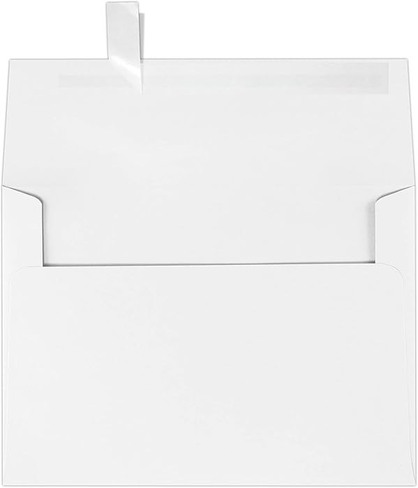 LUXPaper A7 Invitation Envelopes | Peel & Press | 5 1/4" x 7 1/4" | Bright White | 32lb. Paper We... | Amazon (US)