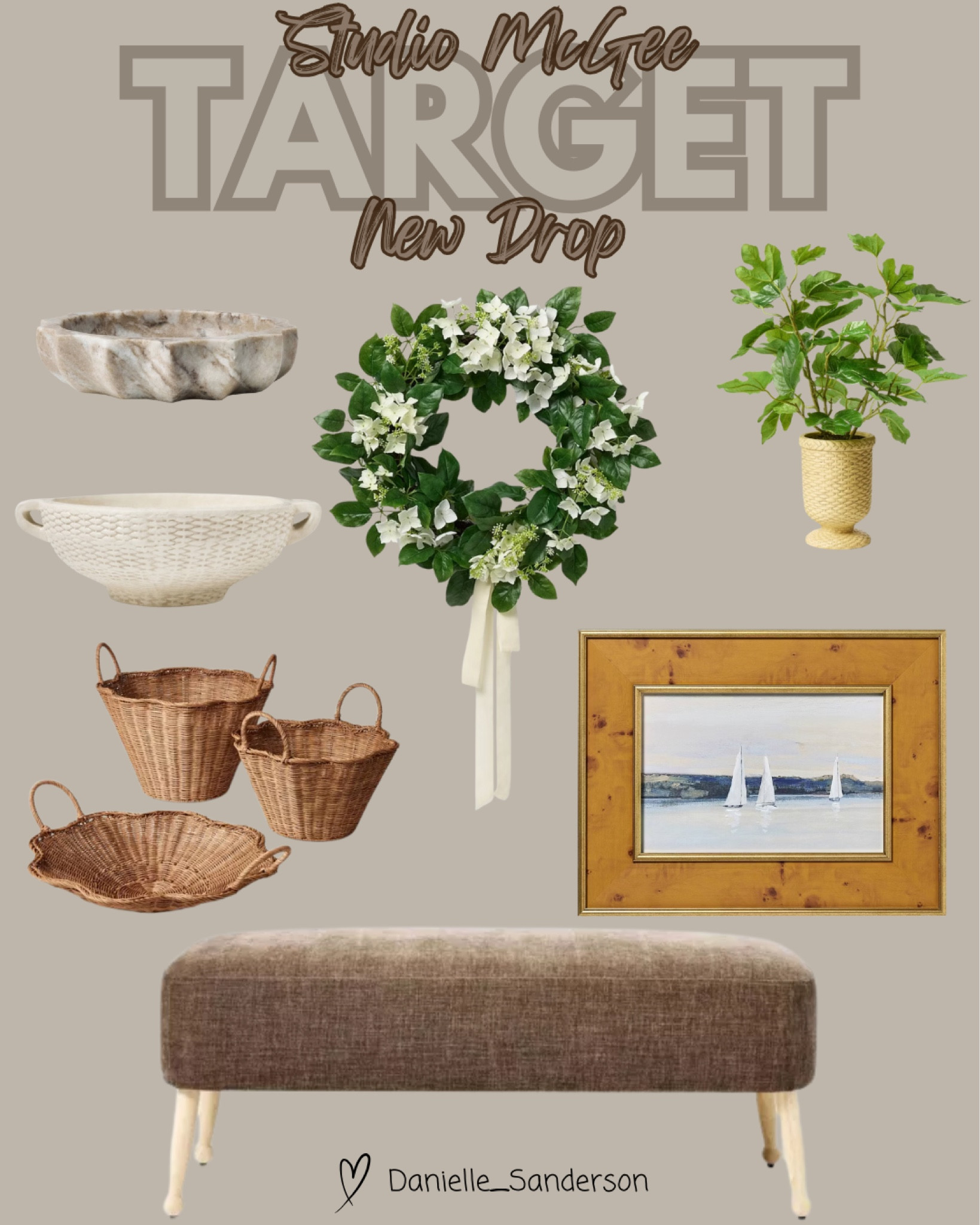 🚨 Studio McGee x Target NEW DROP 🚨
The latest Studio McGee for Target home decor collection goes live 12/28 at 2AM CST 🤍 Think neutral vases, faux greenery, woven baskets, wood trays, lamps, and designer-look decor for less. These pieces will sell out fast — everything is linked so you can shop right when it drops.



#StudioMcGee #TargetHome #TargetFinds #TargetHomeDecor #NewTargetDrop #NeutralHomeDecor #ModernOrganic #SpringHomeDecor #DesignerLookForLess #LTKHome #HomeDecorFinds

#LTKFindsUnder100 #LTKFindsUnder50 #LTKHome