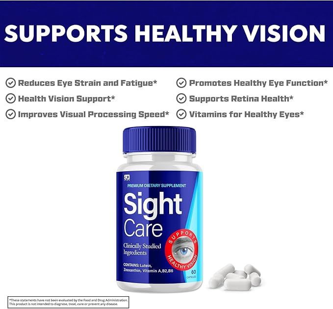 (3 Pack) Sight Care - Sight Care 20/20 Vision Vitamins - Sight Care Vision Support Supplement- Si... | Amazon (US)