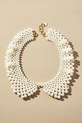 Pearlescent Collar Necklace | Anthropologie (US)