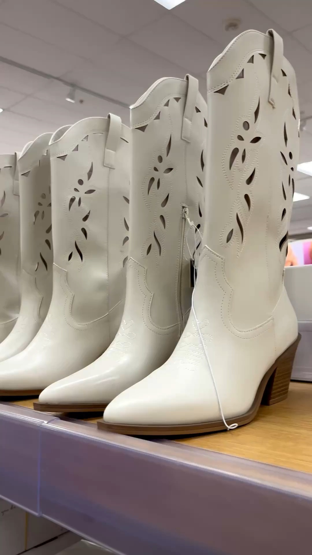 New cream western boots in at Target!

Western wedding, country wedding, mountain wedding, rustic wedding, wedding boots, bride boots, bridal boots, cowboy boots, country concert boots, rodeo outfits, bachelorette party, bachelorette weekend.

#LTKSeasonal #LTKWedding