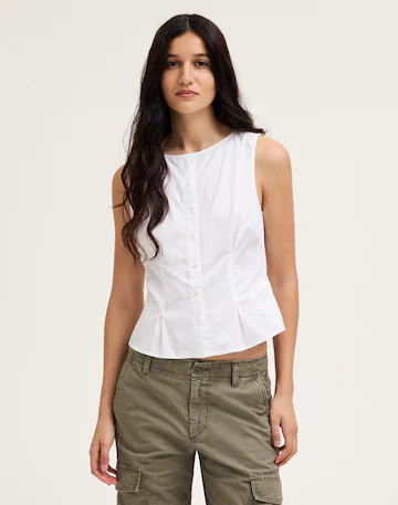 The Rosalie Sleeveless Top | Madewell